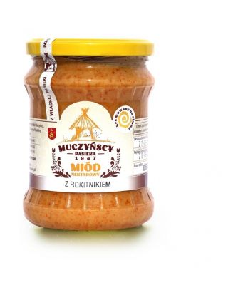 Miód z rokitnikiem 600 g